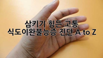 😫 삼키기 힘든 고통, 식도이완불능증 진단 A to Z 🔍